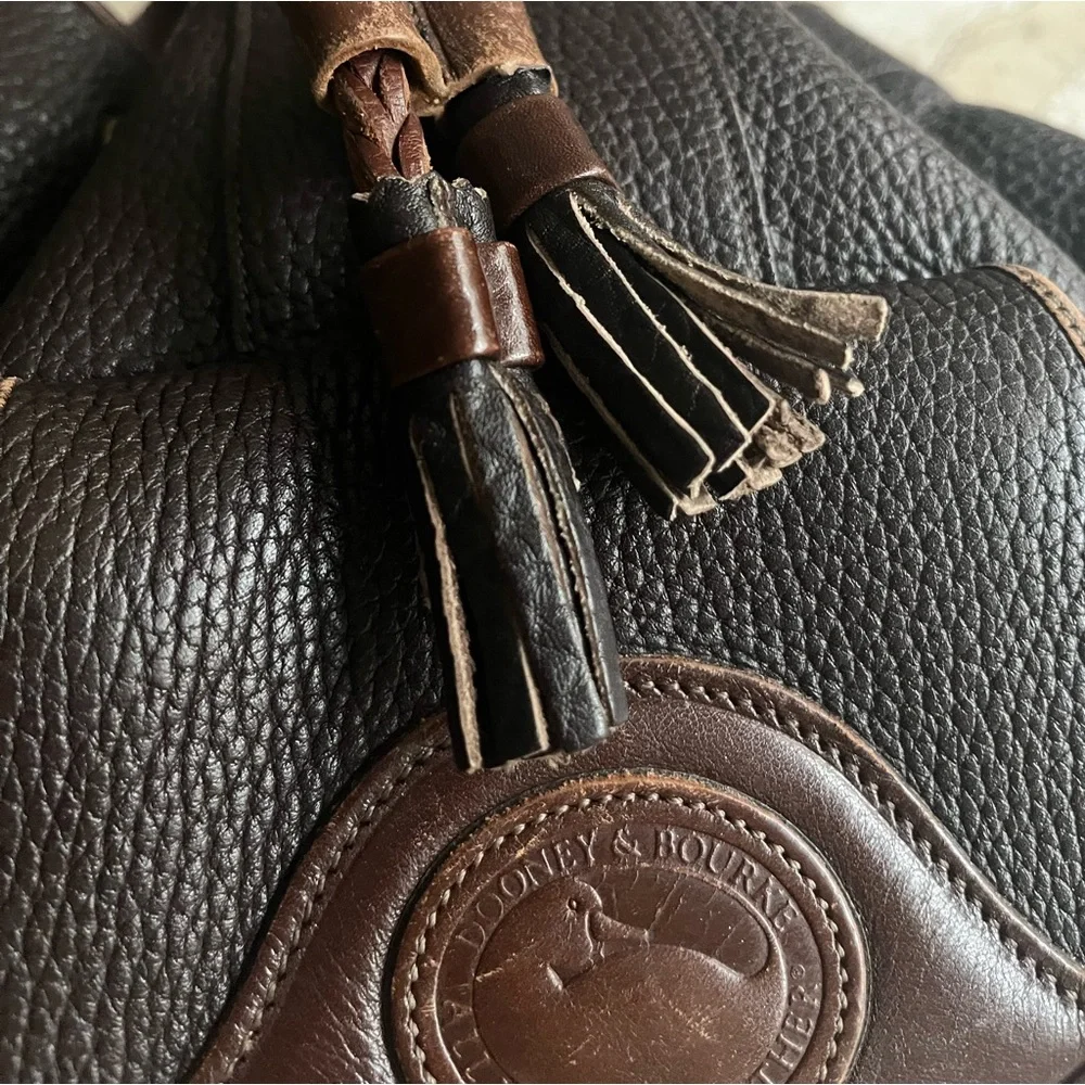 Dooney & Bourke Brown Bag Gold Hardware - Picture 6 of 15